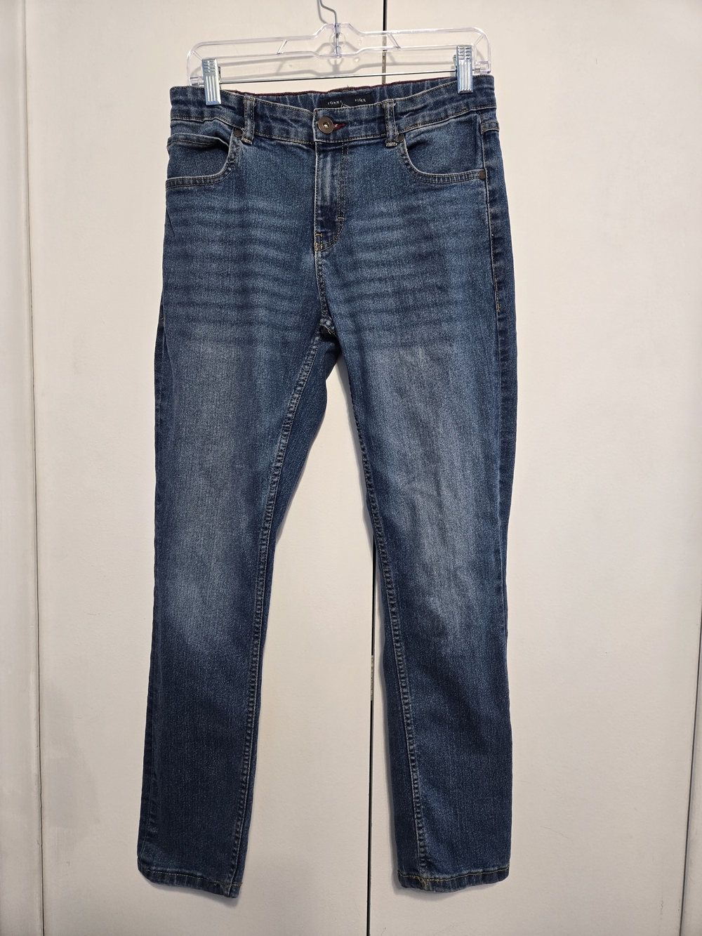 Tommy Hilfiger Women’s Size 14 Stretch Skinny Jeans Medium Wash Blue Denim